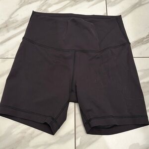 Lulu lemon black bike shorts - maybe worn twice